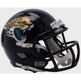 Jacksonville Jaguars Riddell Speed Mini Football Helmet