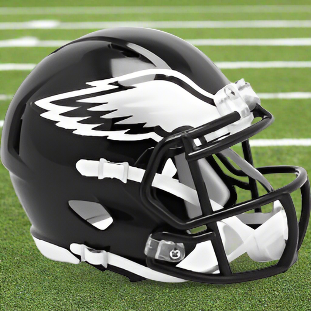 Philadelphia Eagles š¦
2022 Alternate Riddell Speed Mini Football Helmet ā Midnight Black Edition