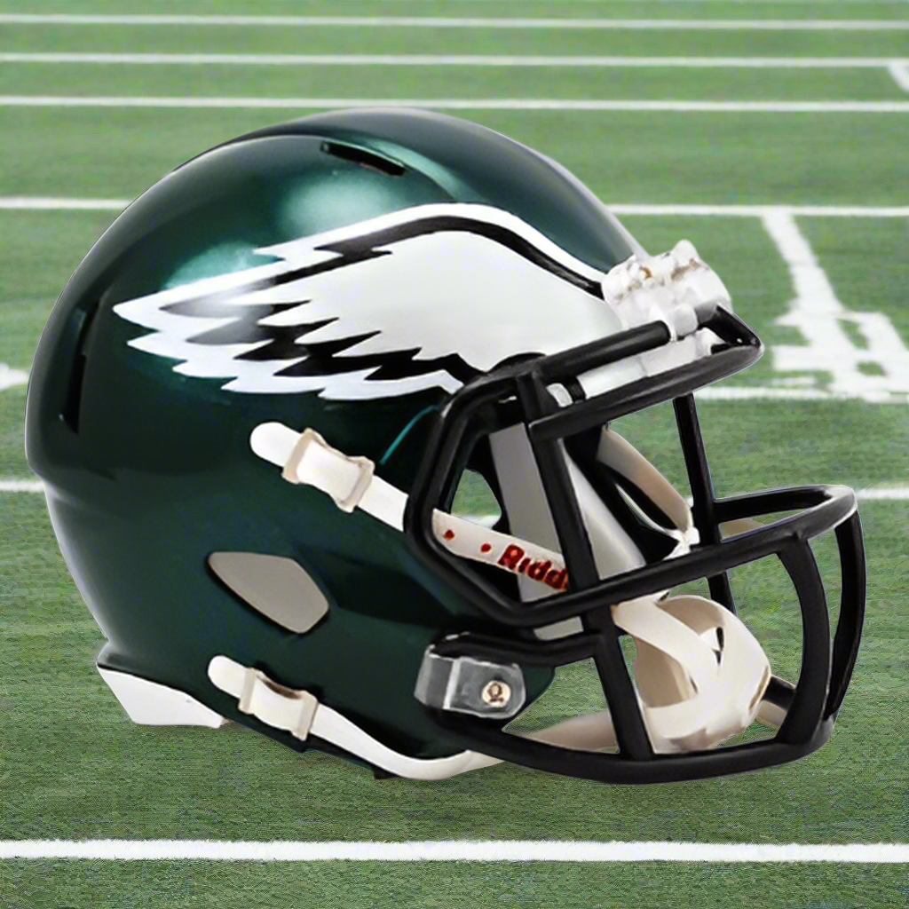 Philadelphia Eagles π¦
Riddell Speed Mini Football Helmet β Classic Wings Edition