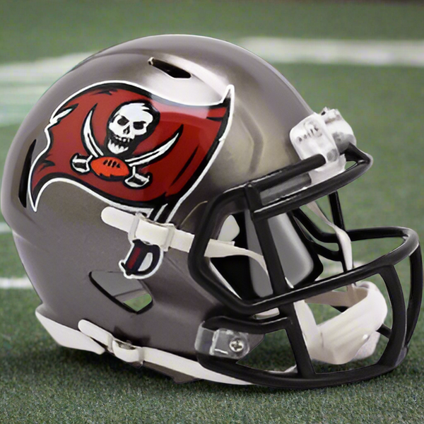Tampa Bay Buccaneers š“āā ļøš '97ā'13 Throwback Riddell Speed Mini Football Helmet ā Championship Era Classic