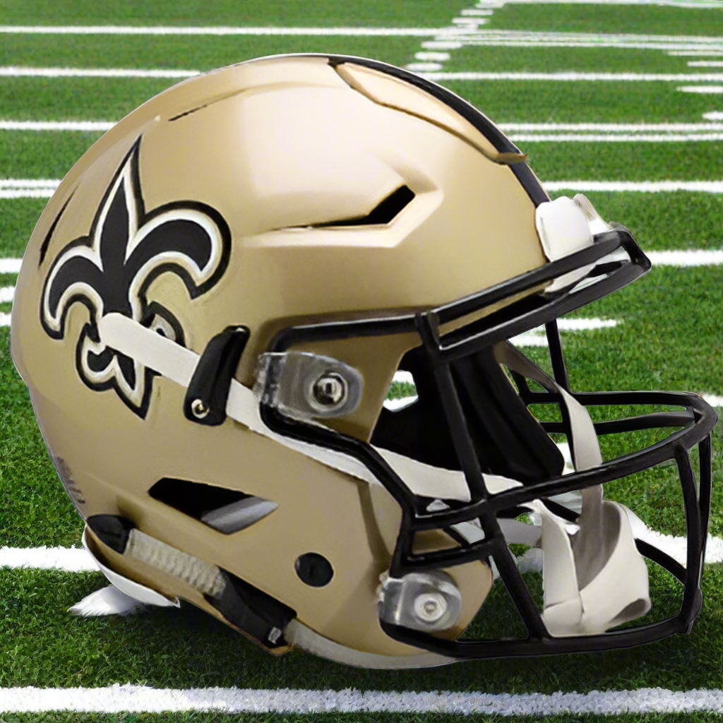 New Orleans Saints Riddell SpeedFlex Full Size Authentic Football Helmet
