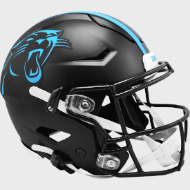 Carolina Panthers 2022 Alternate Riddell SpeedFlex Full Size Authentic Football Helmet