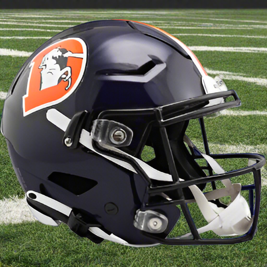 Denver Broncos Color Rush 2016 Riddell SpeedFlex Full Size Authentic Football Helmet