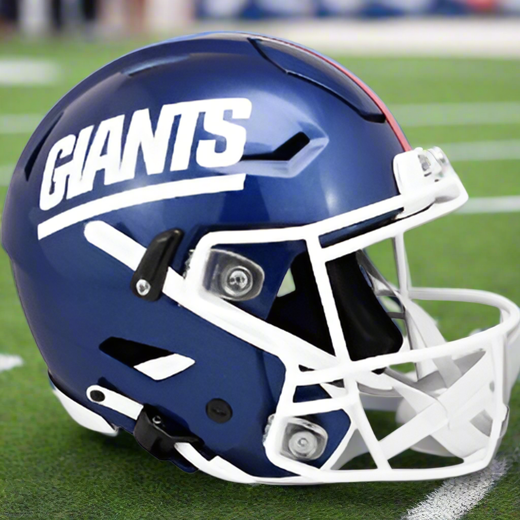 New York Giants Color Rush Riddell SpeedFlex Full Size Authentic Football Helmet