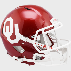 Oklahoma Sooners Riddell Speed Authentic Full Size Football Helmet