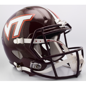 Virginia Tech Hokies Riddell Speed Replica Full Size Football Helmet