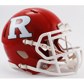 Rutgers Scarlet Knights Riddell Speed Mini Football Helmet