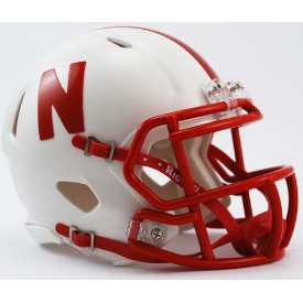 Nebraska Cornhuskers Riddell Speed Mini Football Helmet