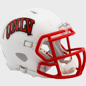 UNLV Runnin' Rebels White Riddell Speed Mini Football Helmet