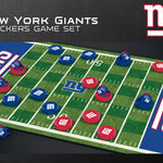 New York Giants Checkers Board Game
