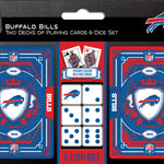 Buffalo Bills - 2-Pack Playing Cards & Dice Set