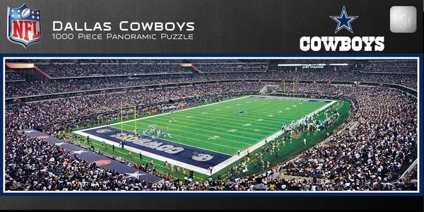 Dallas Cowboys 1000pc Panoramic Puzzle - End Zone