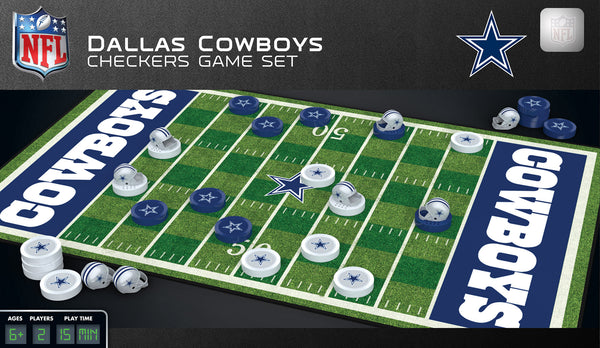 Dallas Cowboys Checkers Board Game