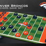 Denver Broncos Checkers Board Game