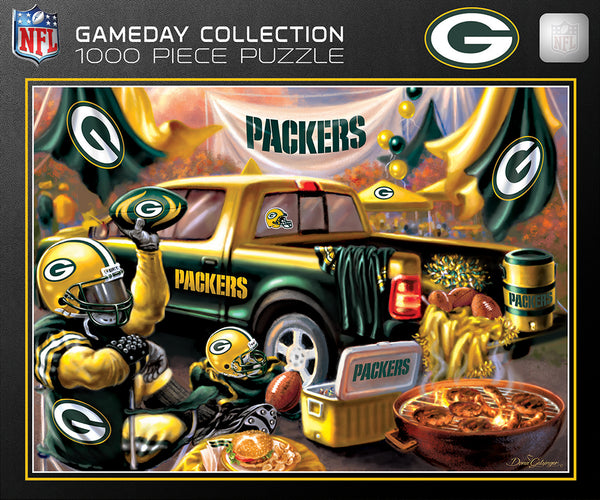 Green Bay Packers 1000pc Puzzle - Gameday
