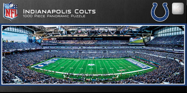 Indianapolis Colts 1000pc Panoramic Puzzle - 50yd line