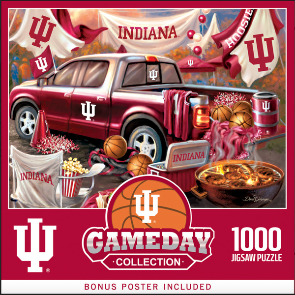 Indiana Hoosiers 1000pc Puzzle - Gameday