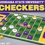 LSU Tigers Checkers Board Game