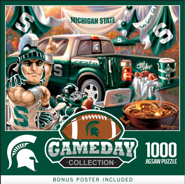 Michigan State Spartans 1000pc Puzzle - Gameday