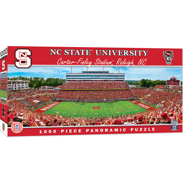 North Carolina State Wolfpack 1000pc Panoramic Puzzle - 50yd line