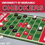 Nebraska Cornhuskers Checkers Board Game