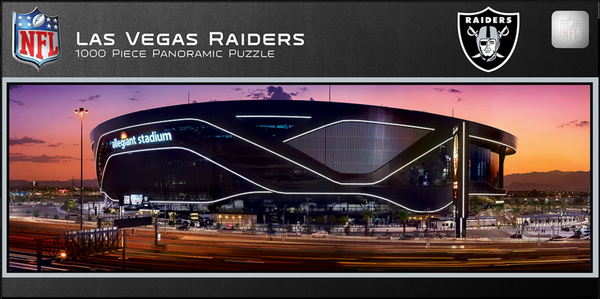 Las Vegas Raiders 1000pc Panoramic Puzzle - Stadium View