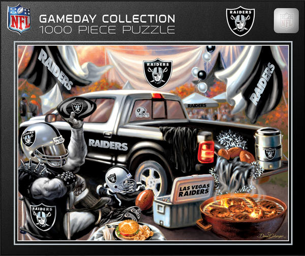 Las Vegas Raiders 1000pc Puzzle - Gameday