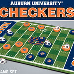 Auburn Tigers Checkers Board Game
