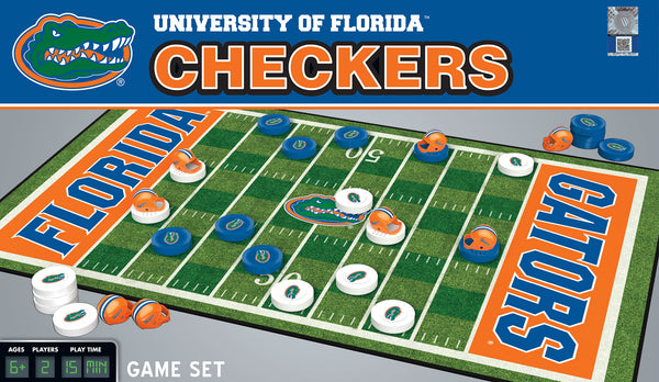 Florida Gators Checkers Board Game