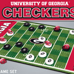 Georgia Bulldogs Checkers Board Game