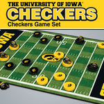 Iowa Hawkeyes Checkers Board Game