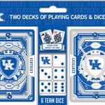 Kentucky Wildcats - 2-Pack Playing Cards & Dice Set