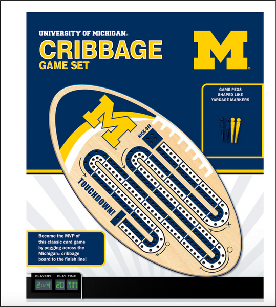 Michigan Wolverines Cribbage