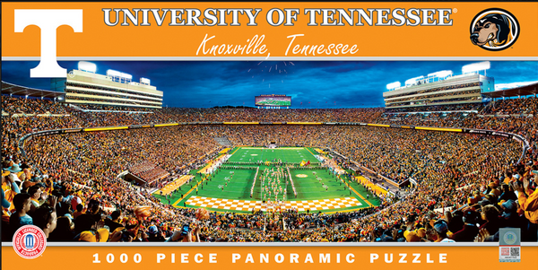 Tennessee Volunteers 1000pc Panoramic Puzzle - End Zone