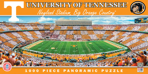 Tennessee Volunteers 1000pc Panoramic Puzzle - 50yd line