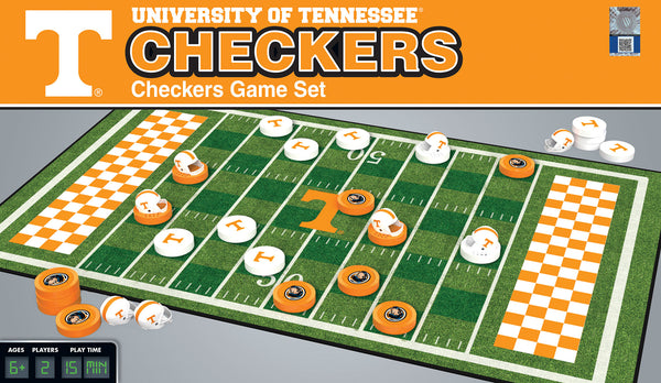 Tennessee Volunteers Checkers Board Game