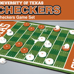 Texas Longhorns Checkers Board Game