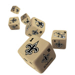 New Orleans Saints Dice Set