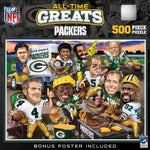 Green Bay Packers - All Time Greats 500 Piece Jigsaw Puzzle