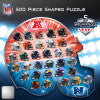 NFL - Teams Helmet 500 Piece Shaped Jigsaw Puzzle