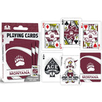 Montana Grizzlies - Playing Cards