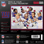 New York Giants - All Time Greats 500 Piece Jigsaw Puzzle