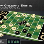 New Orleans Saints Checkers Board Game