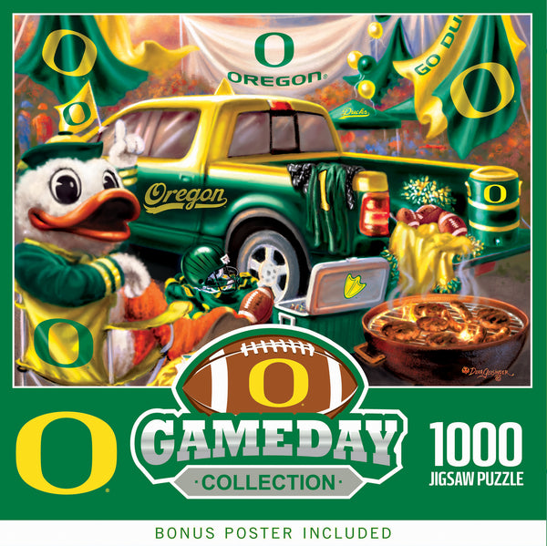 Oregon Ducks 1000pc Puzzle - Gameday