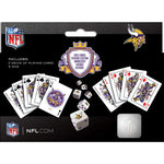 Minnesota Vikings - 2-pack Playing Cards & Dice Set