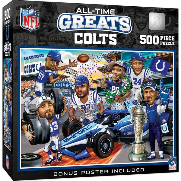 Indianapolis Colts - All Time Greats 500 Piece Jigsaw Puzzle