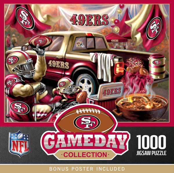 San Francisco 49ers 1000pc Puzzle - Gameday
