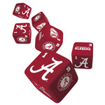 Alabama Crimson Tide Dice Set