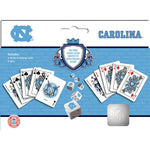 North Carolina Tar Heels - 2-Pack Playing Cards & Dice Set