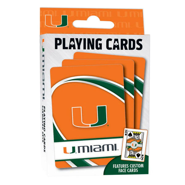 Miami Hurricanes - Playing Cards